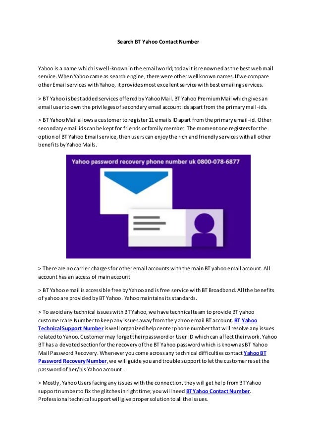Yahoo member services phone number